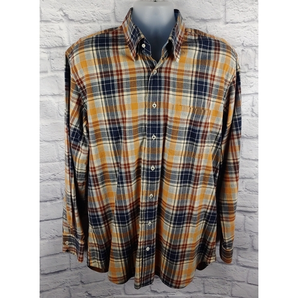 Peter Millar Other - Peter Millar Plaid Button Down Shirt Size Large